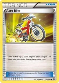 Acro Bike 122/160 Primal Clash Reverse Holo Pokémon card