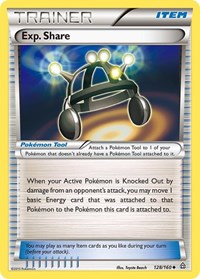 Exp. Share 128/160 Primal Clash Reverse Holo Pokémon card