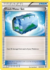 Fresh Water Set 129/160 Primal Clash Reverse Holo Pokémon card