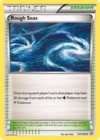 Rough Seas 137/160 Primal Clash Reverse Holo Pokémon card