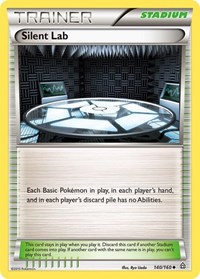Silent Lab 140/160 Primal Clash Reverse Holo Pokémon card