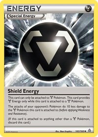 Shield Energy 143/160 Primal Clash Reverse Holo Pokémon card