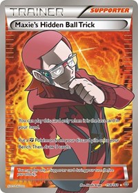 Maxie's Hidden Ball Trick (158 Full Art) 158/160 Primal Clash Pokémon card