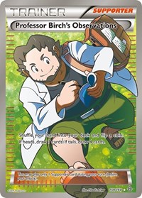 Professor Birch's Observations (159 Full Art) 159/160 Primal Clash Pokémon card