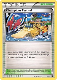 Champions Festival (2014) XY27 XY Promos Pokémon card