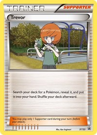 Trevor XY33 XY Promos Pokémon card