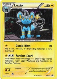 Luxio (Cracked Ice Holo) BW34