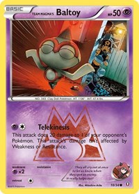 Team Magma's Baltoy 10/34 · Reverse Holo