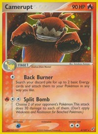 Camerupt 4/107 · Reverse Holo