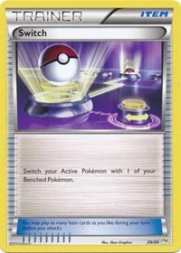 Switch (Noivern) 4/30 XY Trainer Kit: Sylveon & Noivern Pokémon card