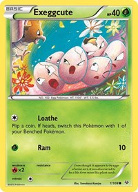 Exeggcute 1/108 · Reverse Holo