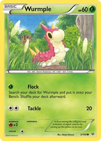 Wurmple 3/108 · Reverse Holo