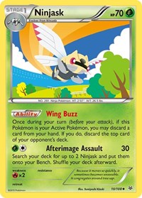Ninjask 10/108 · Reverse Holo
