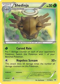Shedinja 11/108 · Reverse Holo