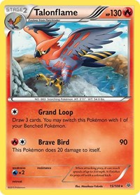 Talonflame 15/108 · Reverse Holo