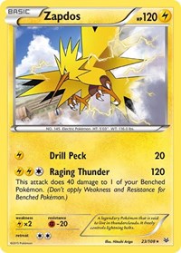 Zapdos 23/108 · Reverse Holo