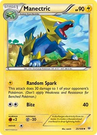 Manectric 25/108 · Reverse Holo
