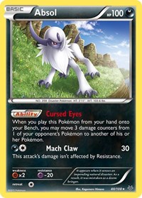 Absol 40/108 · Reverse Holo