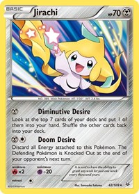 Jirachi 42/108 · Reverse Holo