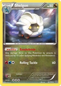 Shelgon 56/108 · Reverse Holo