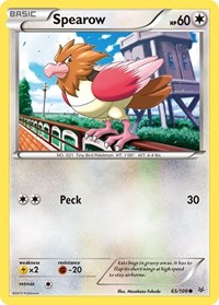 Spearow 65/108 · Reverse Holo