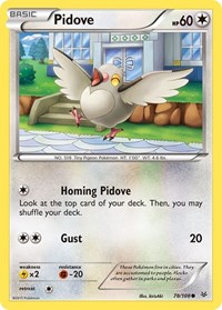 Pidove 78/108 · Reverse Holo