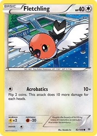 Fletchling 82/108 · Reverse Holo