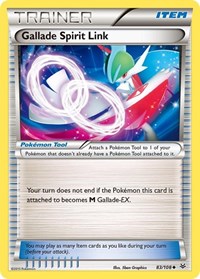 Gallade Spirit Link 83/108 Roaring Skies Reverse Holo Pokémon card
