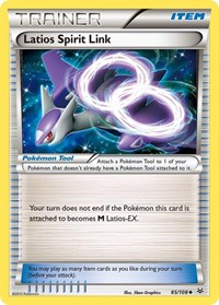 Latios Spirit Link 85/108 Roaring Skies Reverse Holo Pokémon card