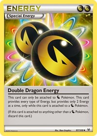 Double Dragon Energy 97/108 Roaring Skies Reverse Holo Pokémon card