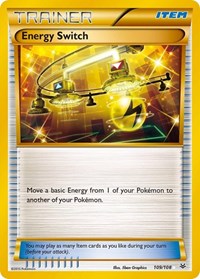 Energy Switch 109/108 Roaring Skies Pokémon card