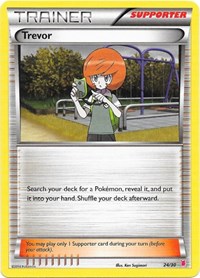 Trevor (Wigglytuff) 24/30 XY Trainer Kit: Bisharp & Wigglytuff Pokémon card