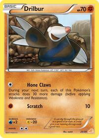 Drilbur (#25) 25/30