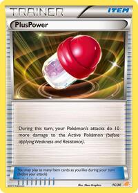 PlusPower (Excadrill) 16/30 BW Trainer Kit: Excadrill & Zoroark Pokémon card